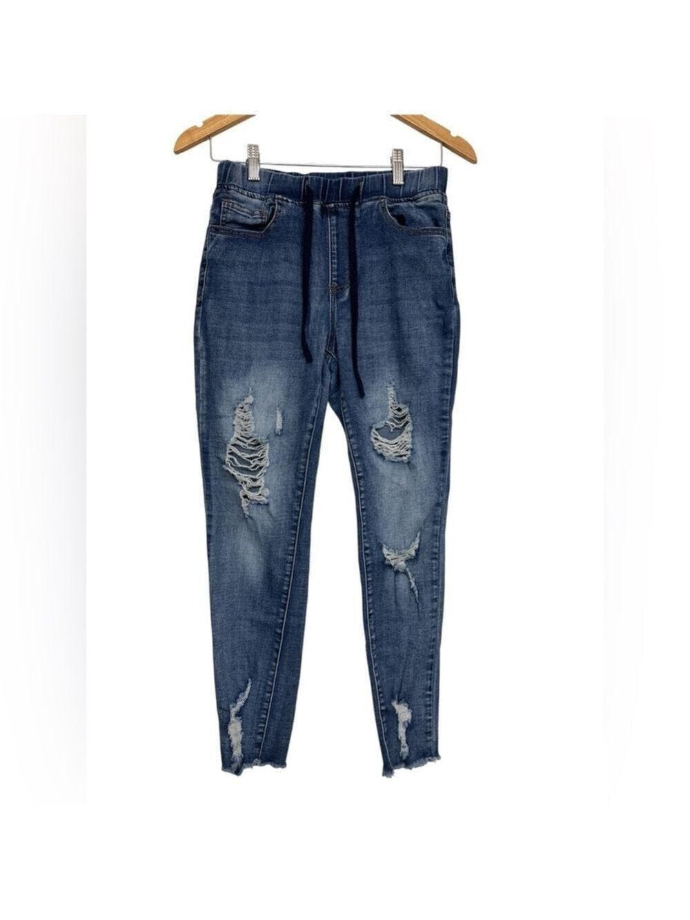 YMI Distressed Jogger Jeans Size Small